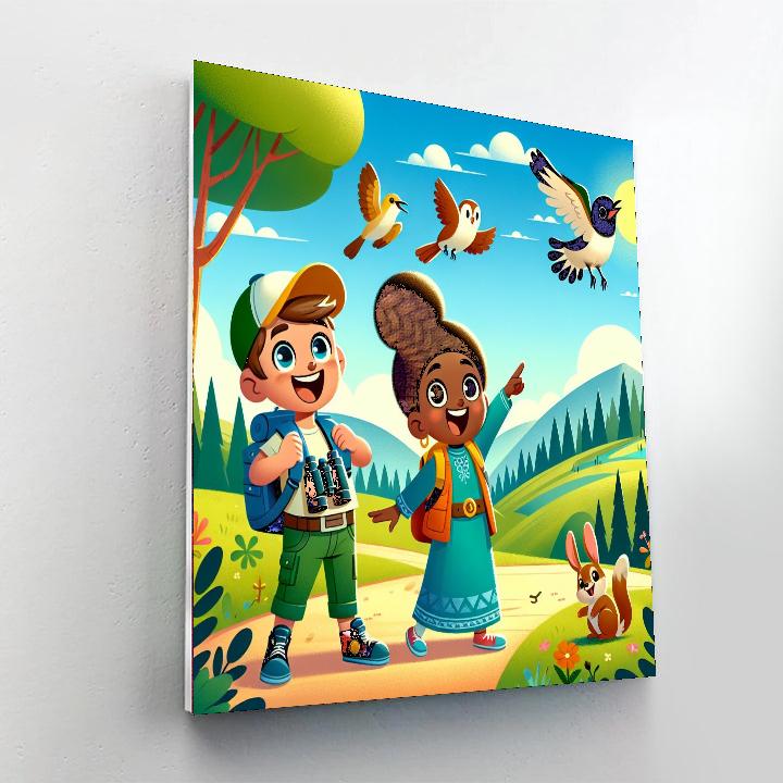 Creative Nature Explorers Numbered Painting Kits