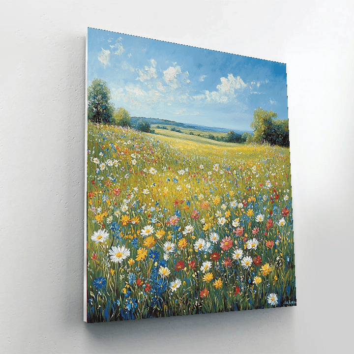 John Constable Inspired Summer's Essence  Paint By Numbers Art