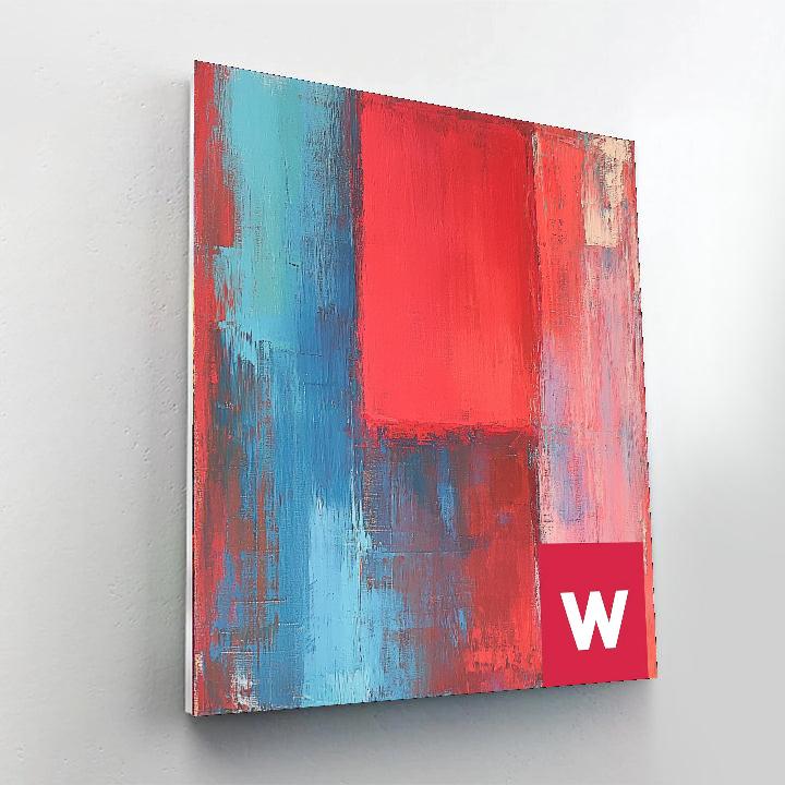 Mark Rothko Inspired Flame And Calm  Numbered Painting Kits