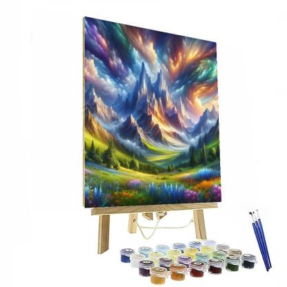 Intriguing Fantasy Landscape Paint By Numbers Kits