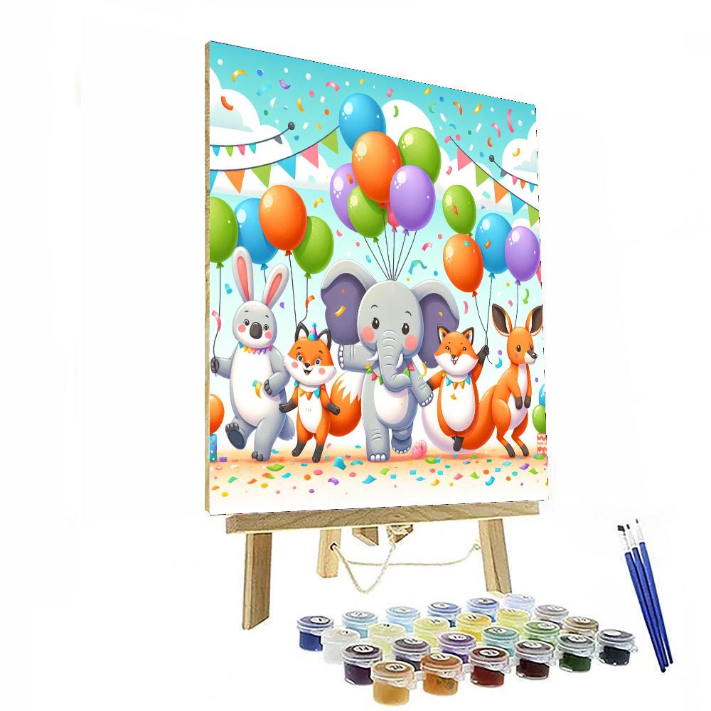 Sunny Day Parade Numbered Painting Kits