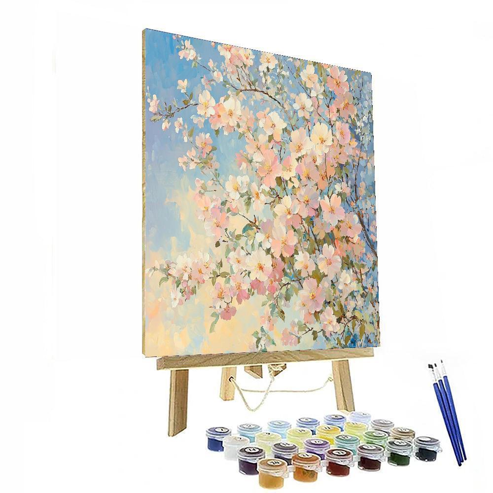 Edgar Degas Inspired Elegance Of Blossoms  Paint By Numbers Kits