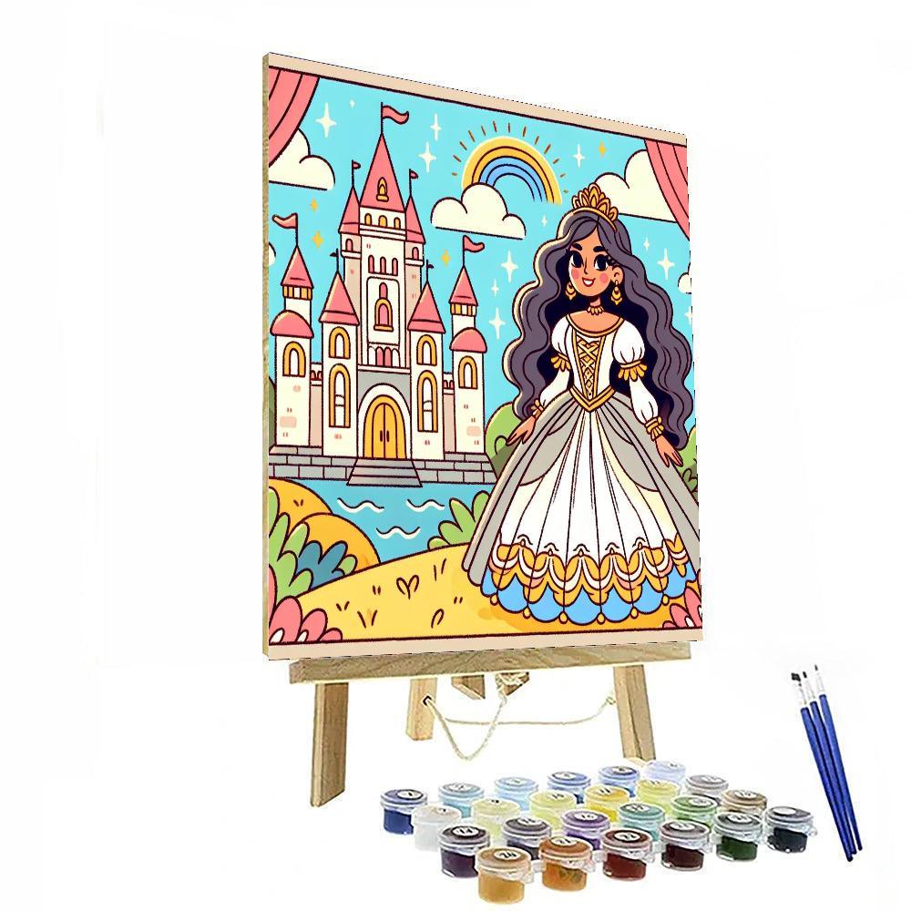 Fairytale Castle Quest Paint By Color