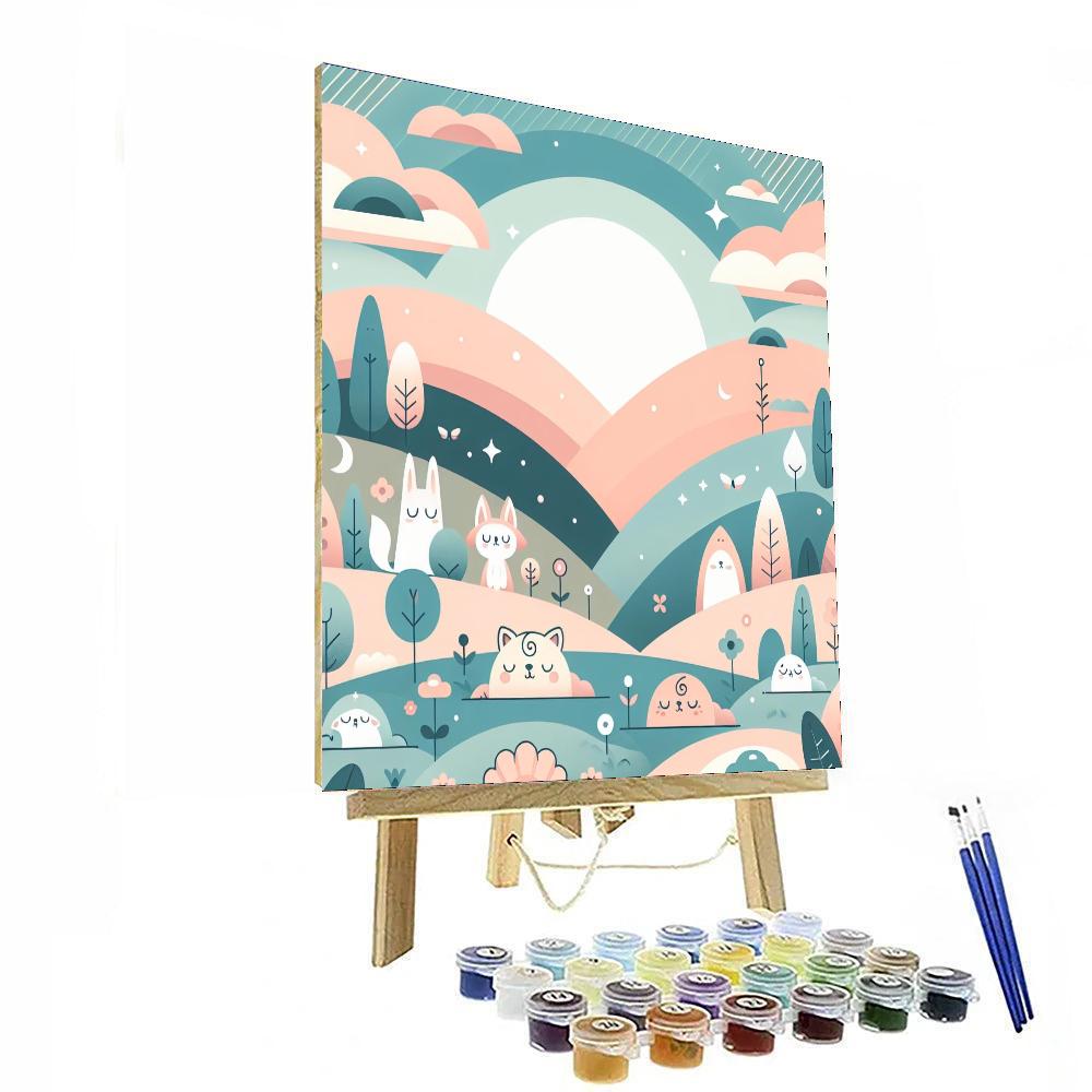 Sweet Dreams Storyland Painting Number Kit