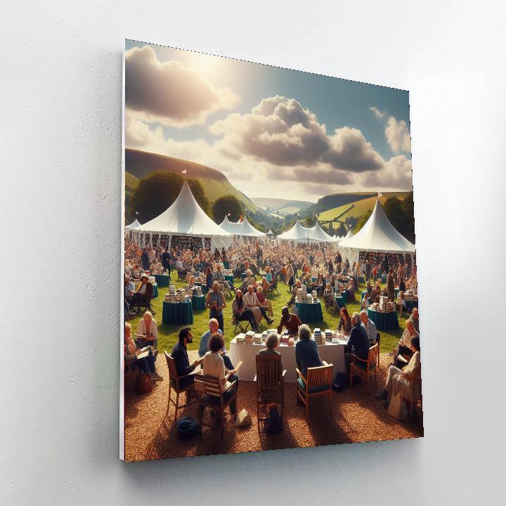 Hay Festival - United Kingdom Painting By Numbers Kit