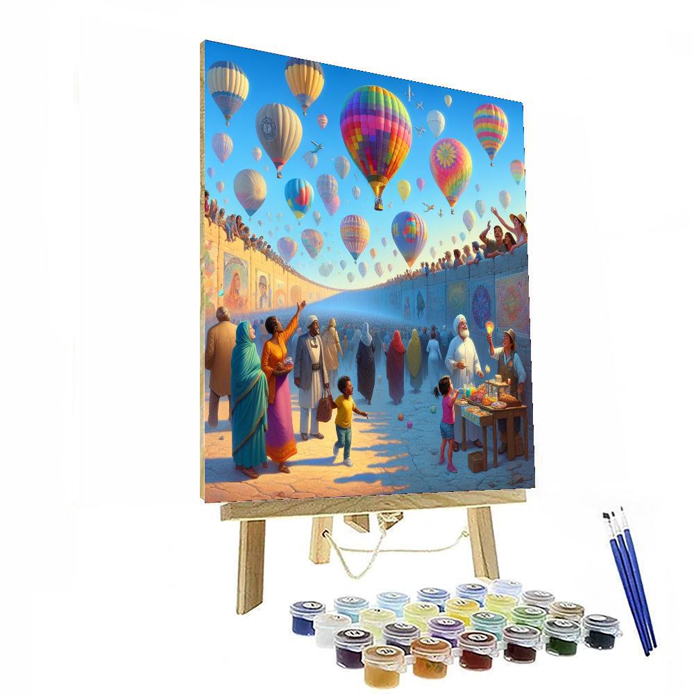 Festival Internacional Del Globo Number Painting