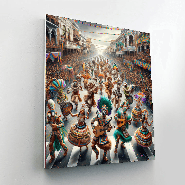 Carnaval De Oruro - Oruro Numbered Painting Kits