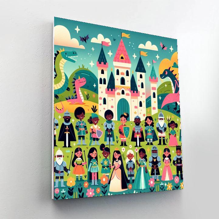 Epic Castle Adventure Paint By Number