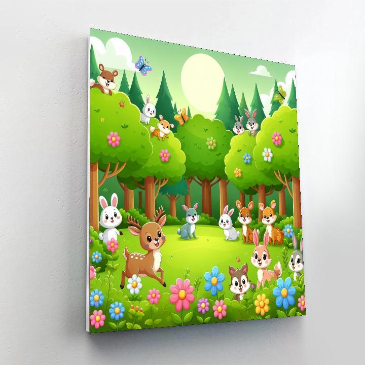 Wonderful Wilderness Number Painting