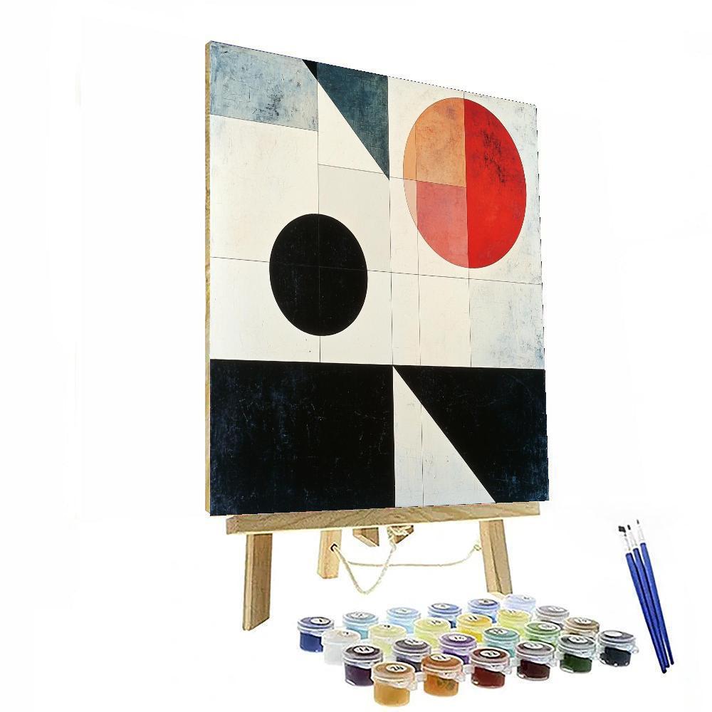 Kazimir Malevich Inspired Essence Of Shape  Paint By Numbers