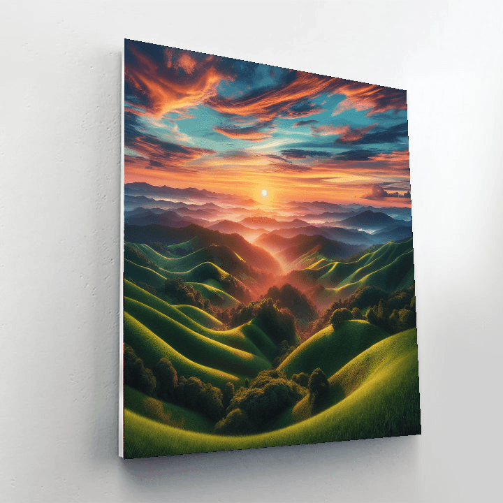 Landscape Symphony Paint By Color