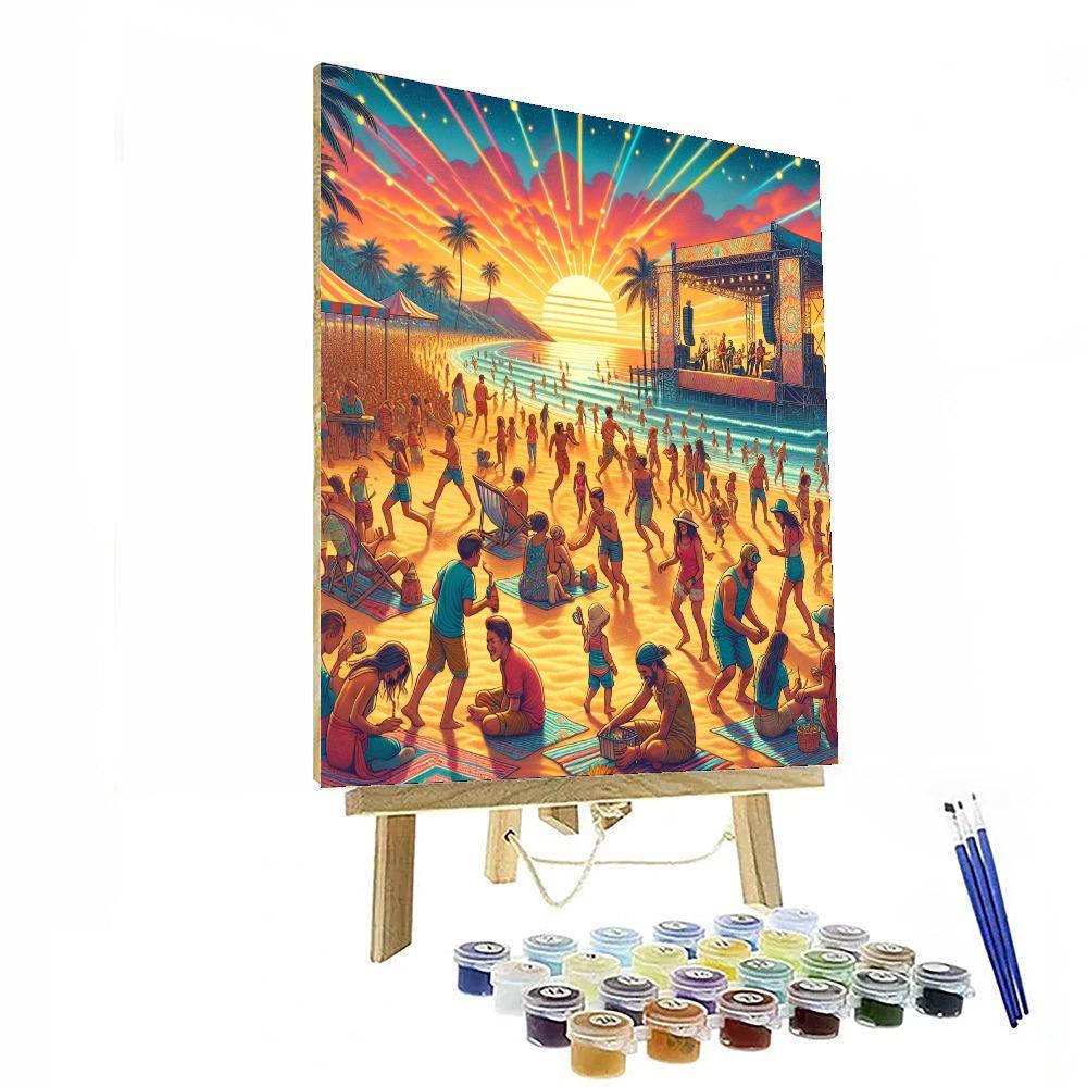 Ostend Beach Festival - Ostend Number Painting