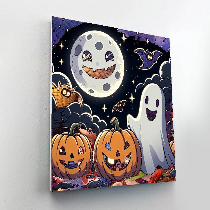 Happily Haunted Paint By Numbers Art