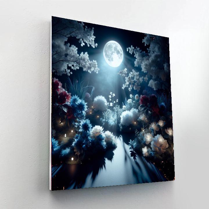 Midnight Garden Mystery Paint By Number