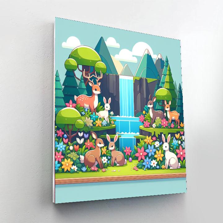 Enchanted Enchanted Wonderland Painting Number Kit