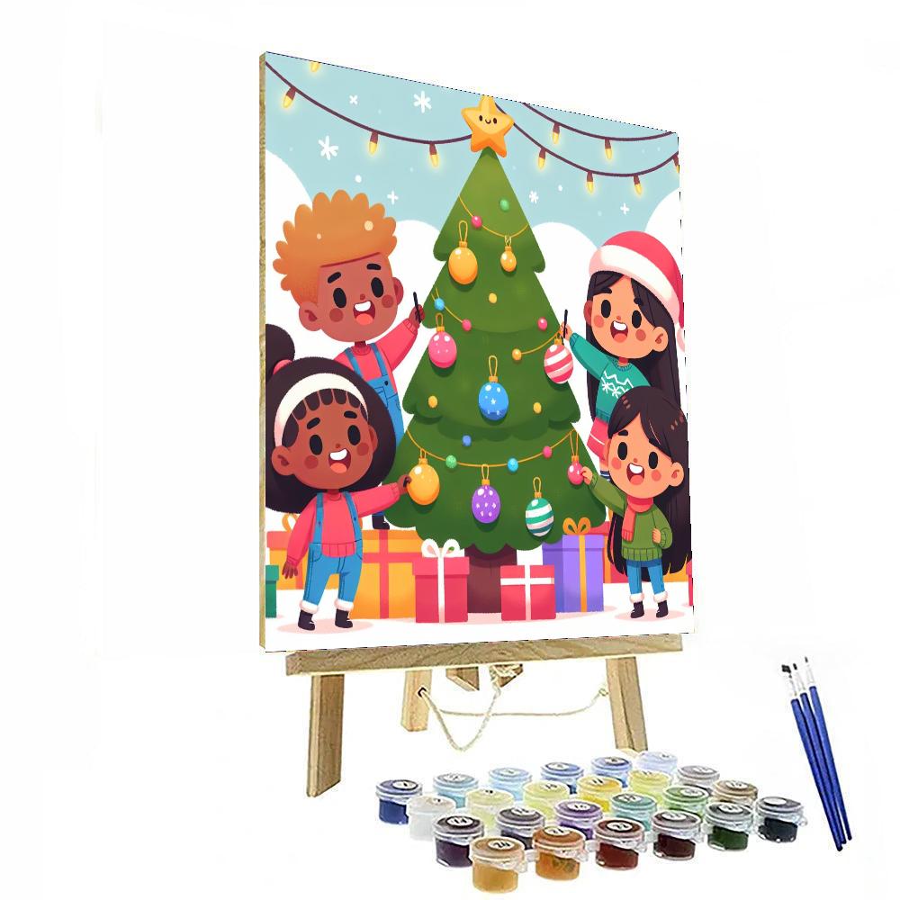 Magical Holiday Celebrations Paint By Numbers