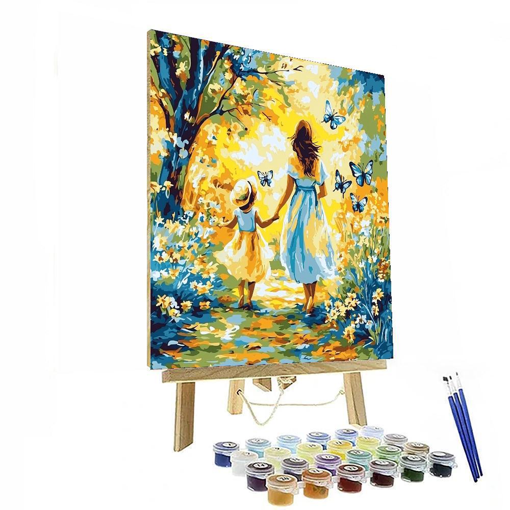 Laughter And Love Number Painting