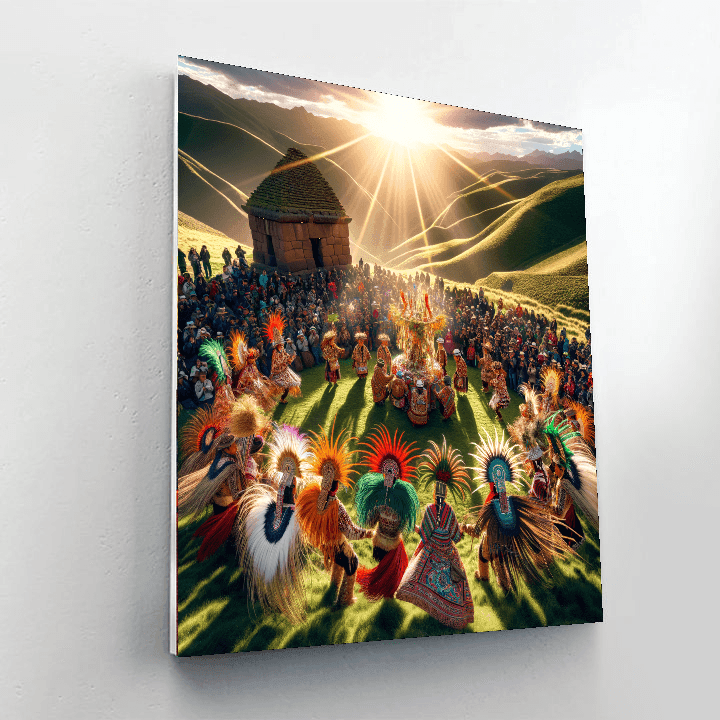 Festival Of The Sun - Peru Painting By Numbers Kit