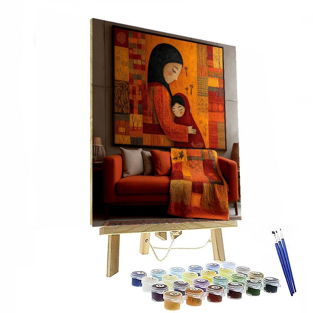 Tales Of Mother's Quilt Paint By Number