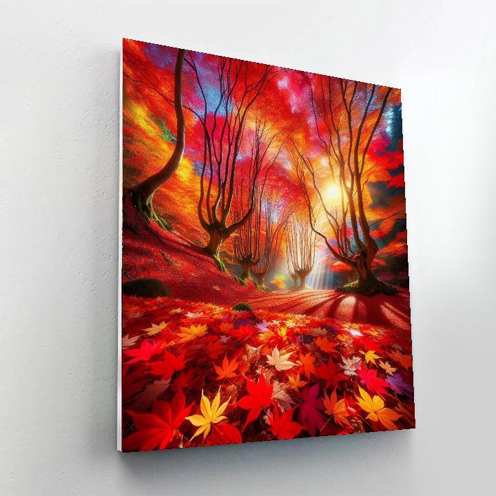 Autumn Leaves Sonata Paint By Numbers