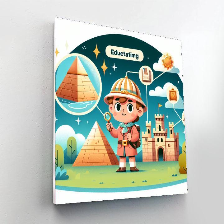 Explorer's Time Travel Paint By Numbers Kits