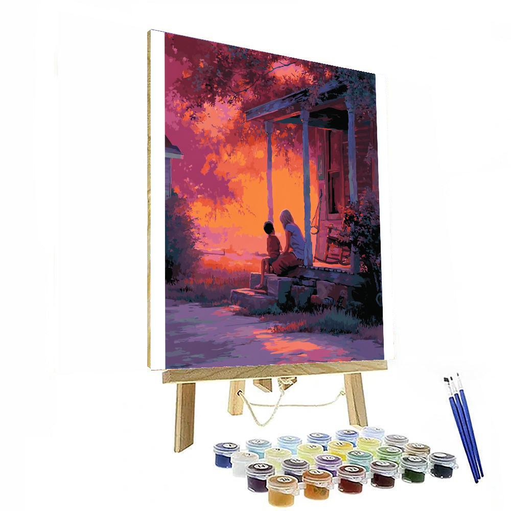 Cherished Tales At Dusk Painting Number Kit