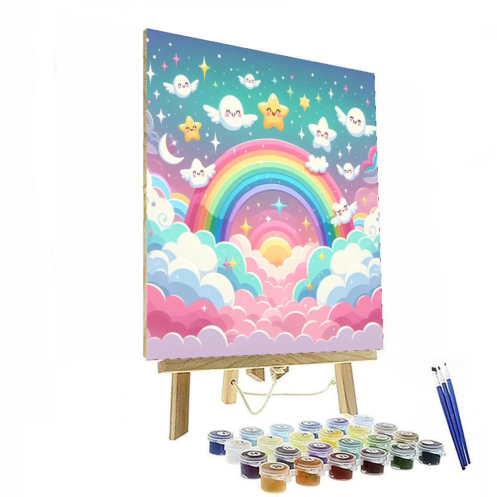 Magic In The Skies Number Painting