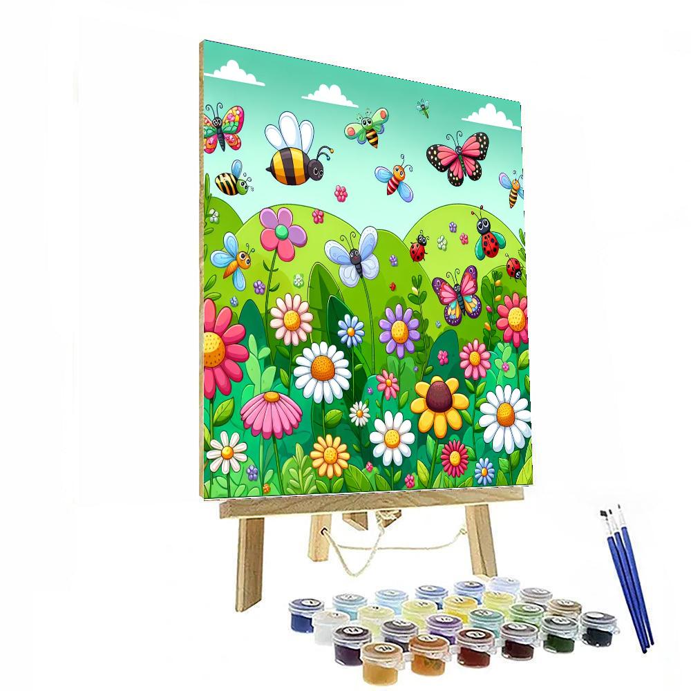Insect Safari Painting Number Kit