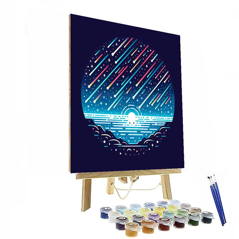 Merry Meteor Show Numbered Painting Kits