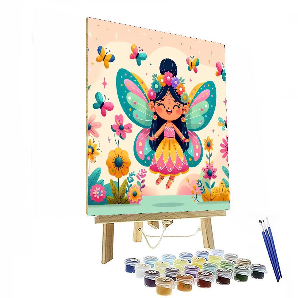 Flower Fairy's Delight Paint By Numbers Kits