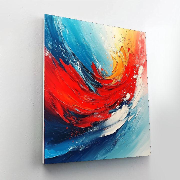 Mark Rothko Inspired Unity In Chaos  Painting By Numbers Kit