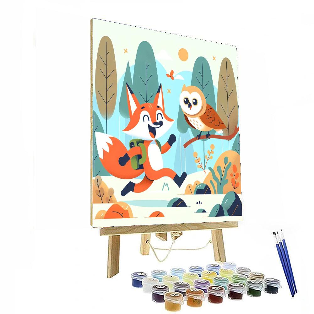 Adventurous Forest Quest Painting By Numbers Kit