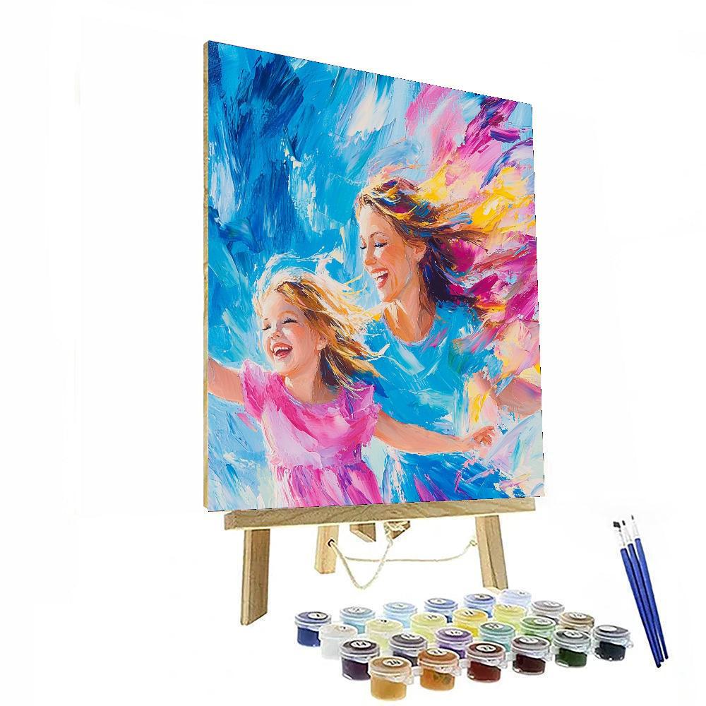 Dancing Through Life Together Number Painting