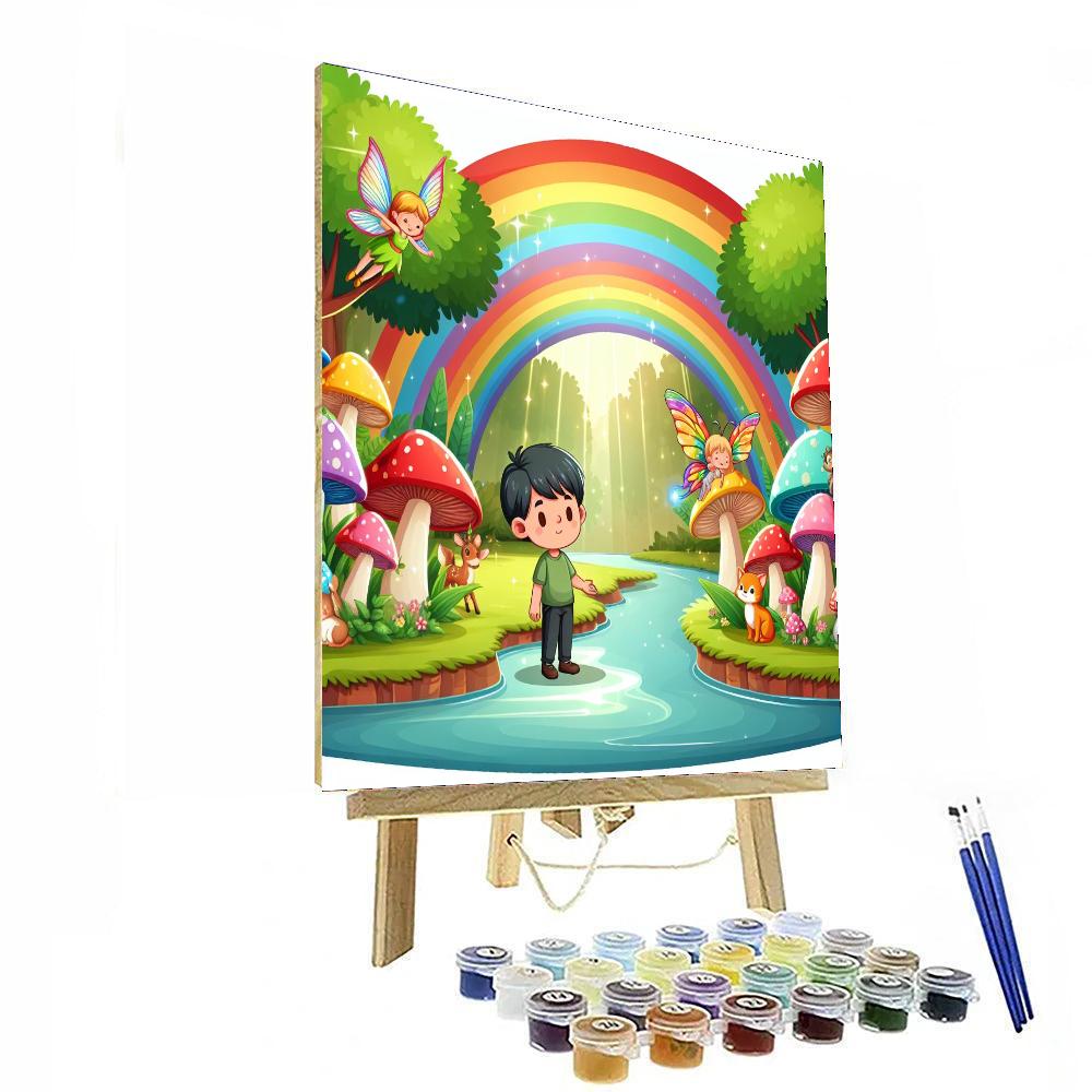 Fairy Tale Woodland Walk Painting Number Kit