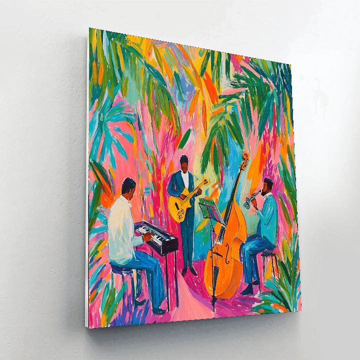 Henri Matisse Inspired Jazz Night  DIY Paint By Numbers