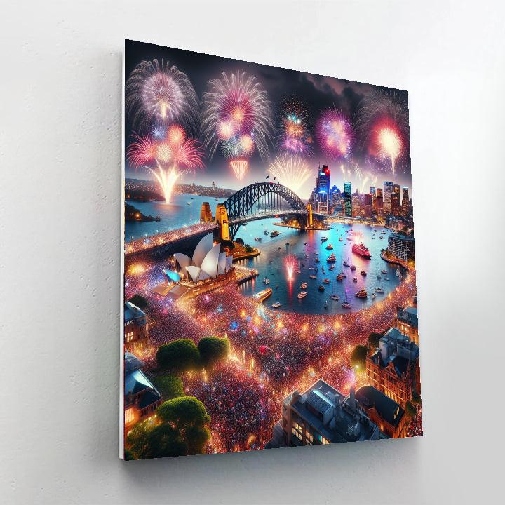 New Year Festival Paint By Numbers Kits