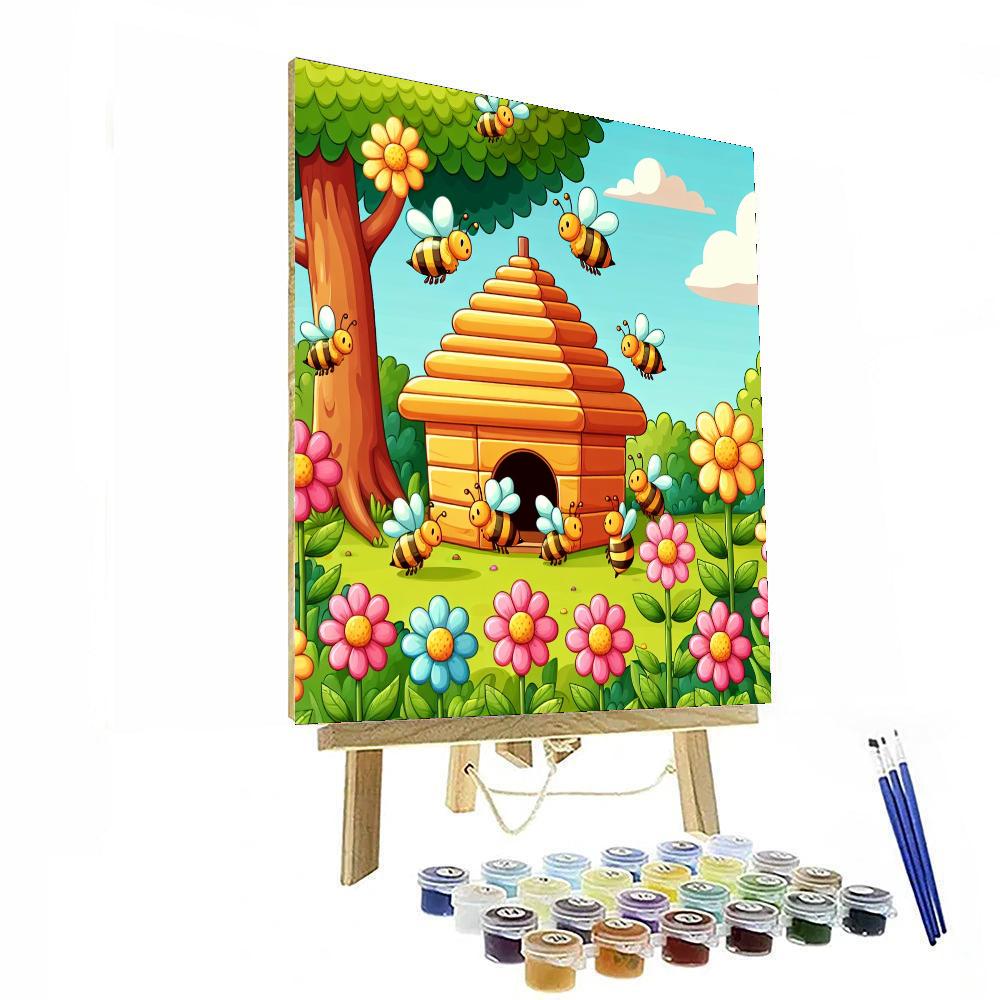 Busy Beehive Community DIY Paint By Numbers