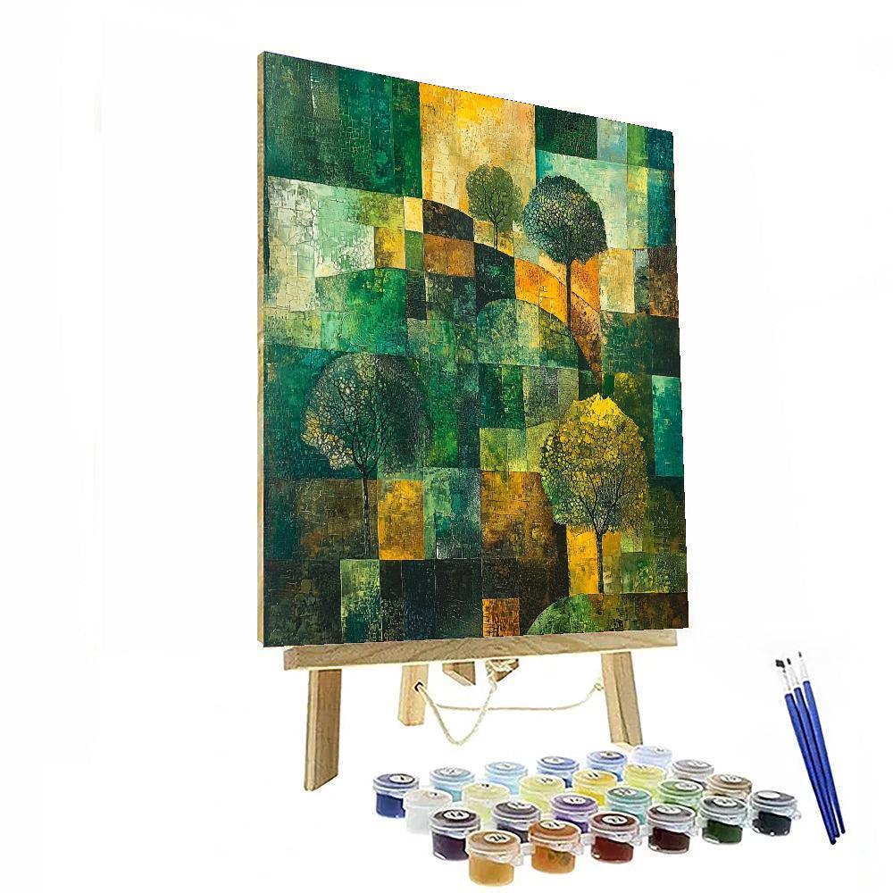 Paul Cézanne Inspired Harmonious Echoes Of Nature  Paint By Numbers Kits