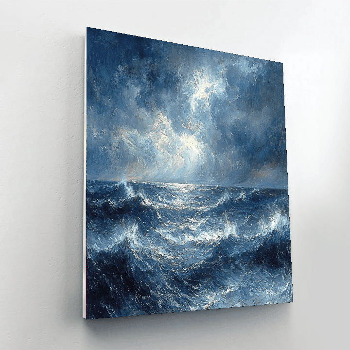 J.M.W. Turner Inspired Mystic Seas - DIY Painting By Numbers Kit