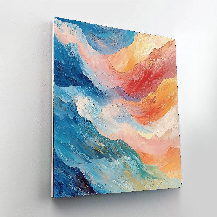 Edgar Degas Inspired Cascading Hues  Paint By Number