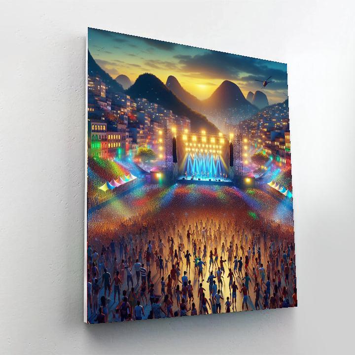 Rock In Rio - Rio De Janeiro, Brazil Paint By Number