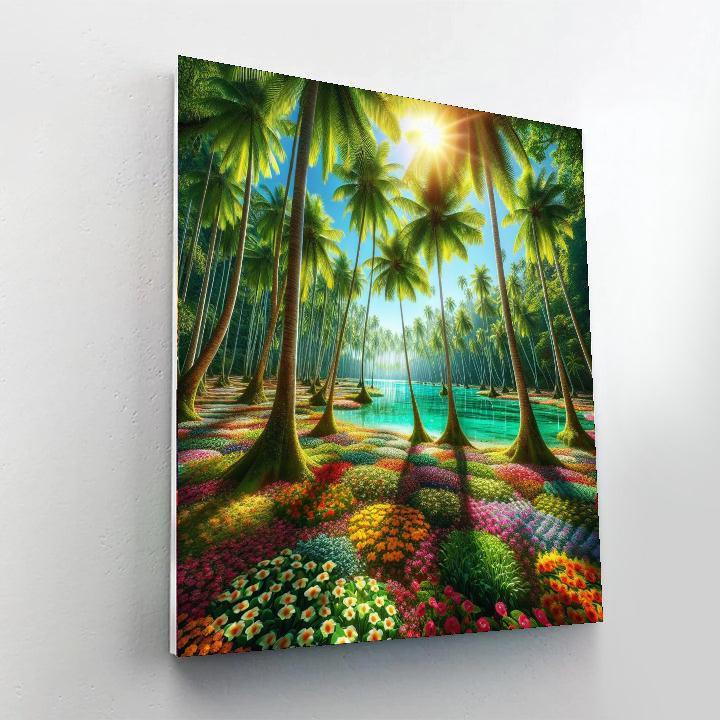 Tropical Getaway Paint By Numbers Kits