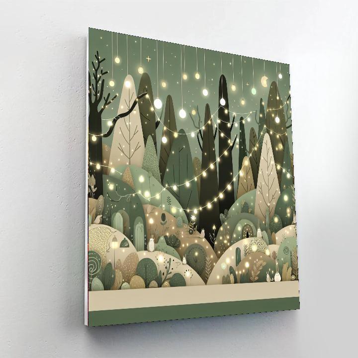 Forest Fairytales Paint By Numbers Art