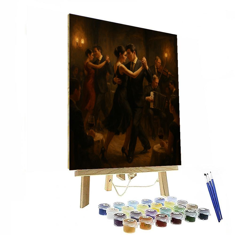 Tango Festival - Buenos Aires Painting By Numbers Kit