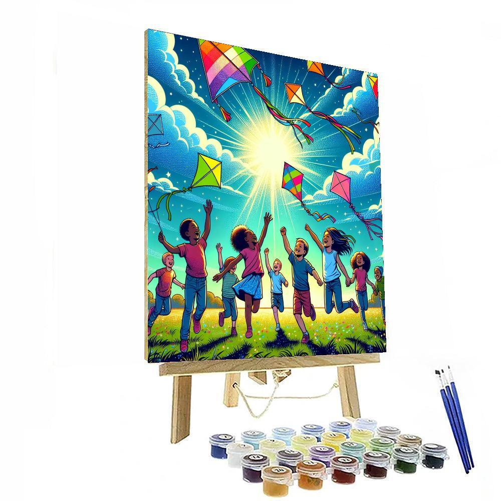 Giggles In The Sky Paint By Color