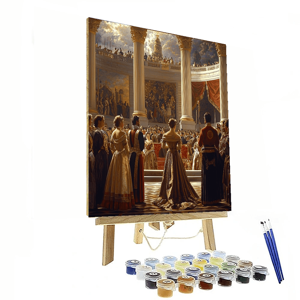 Jean-Auguste-Dominique Ingres Inspired Historical Adventure  Paint By Numbers