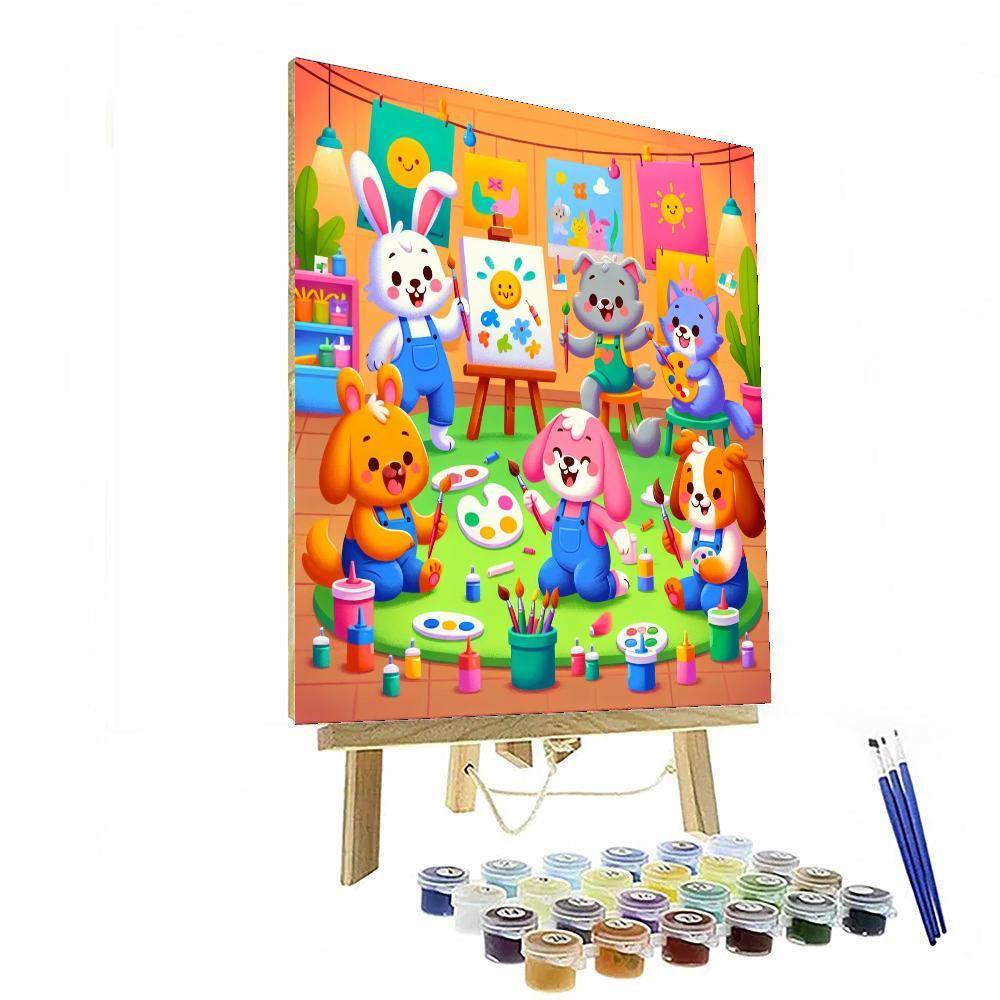 Animal Art Studio Paint By Numbers Art