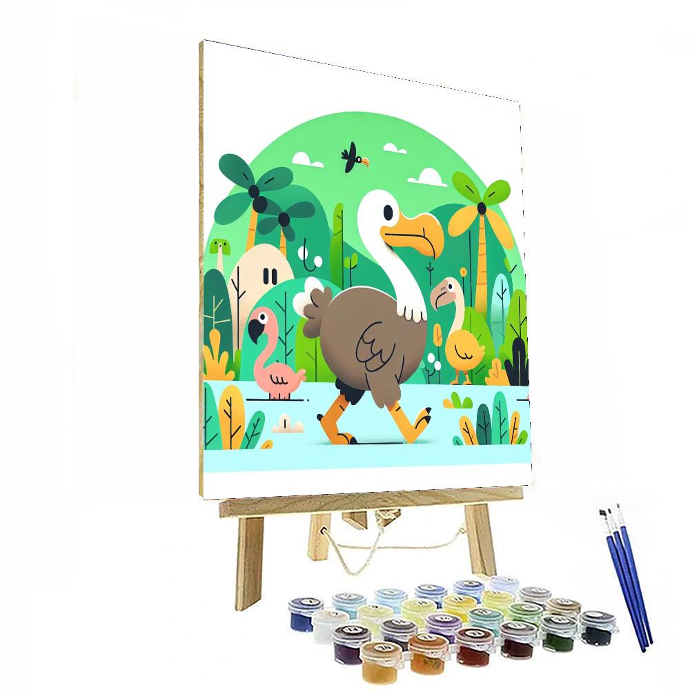 Dreamy Dodos Numbered Painting Kits