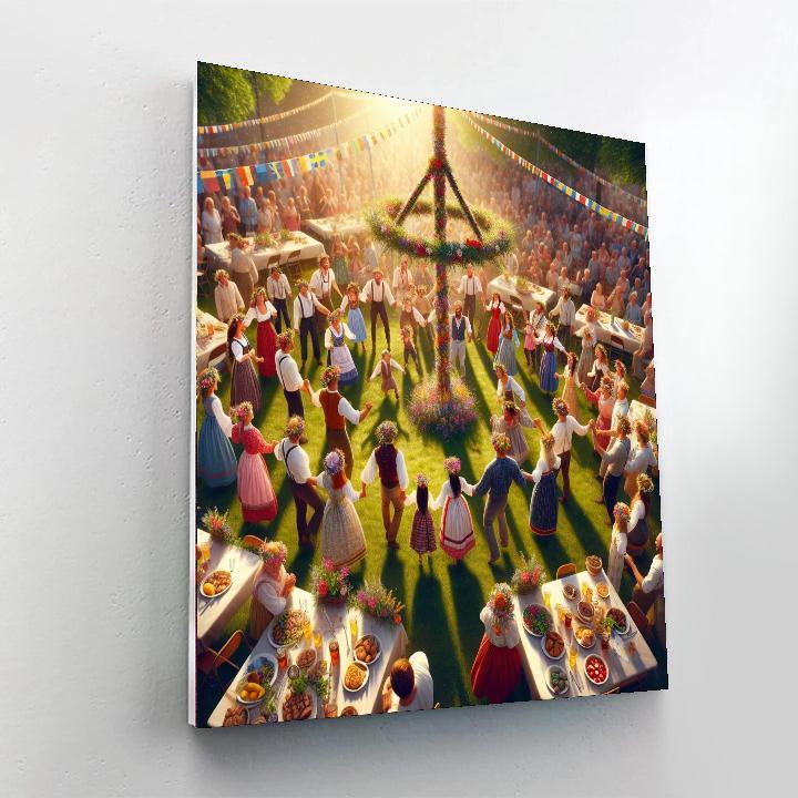 Midsummer Festival - Stockholm, Sweden Paint By Numbers