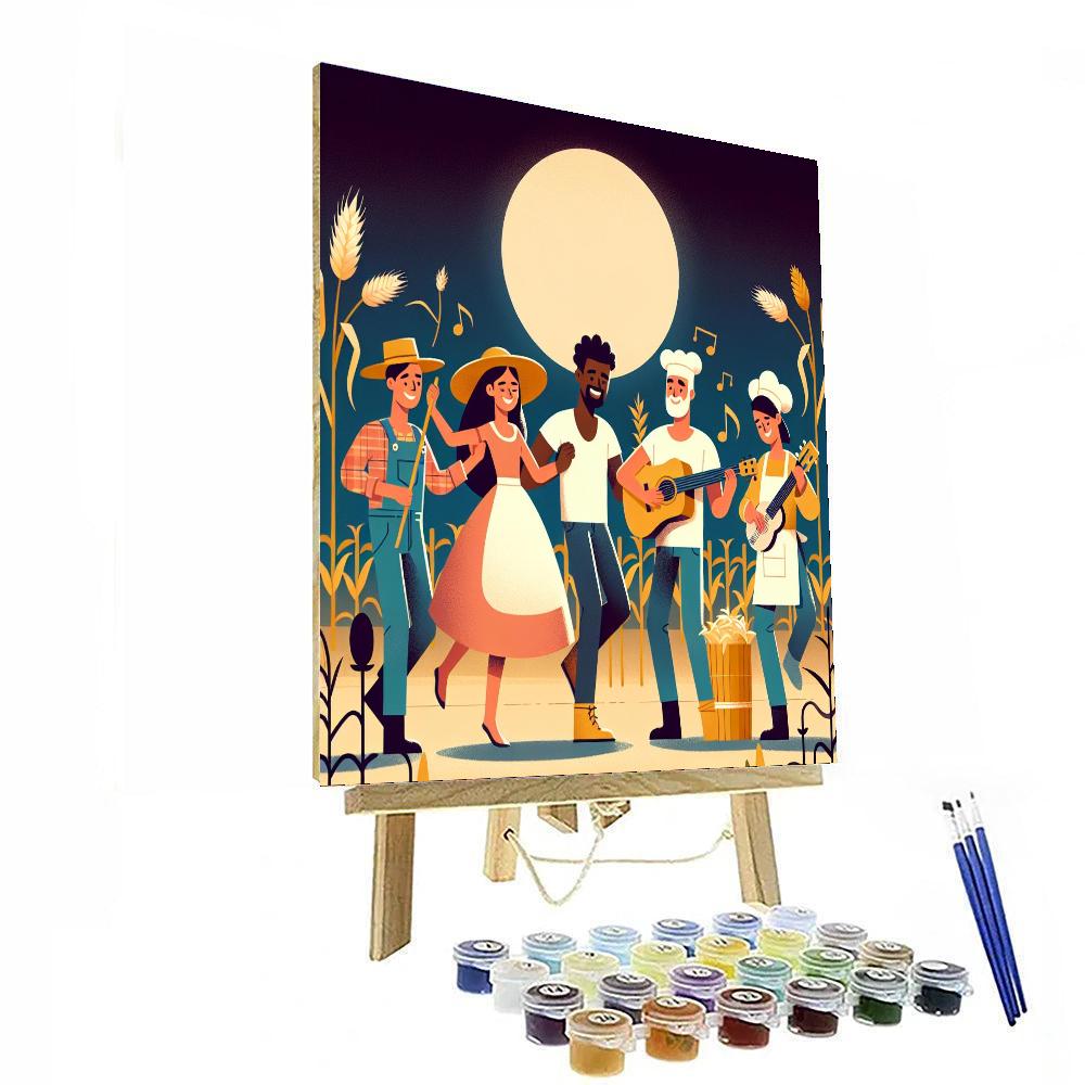 Harvest Moon Party Painting Number Kit